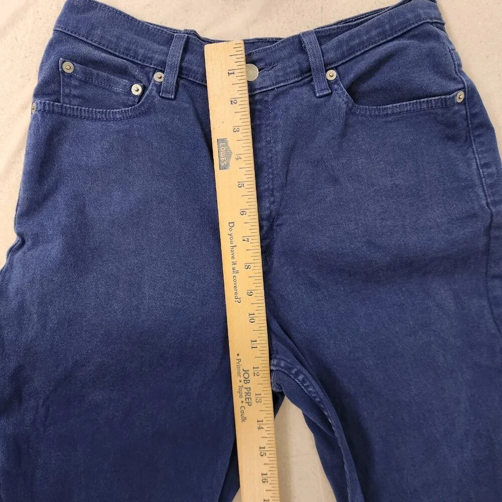 Levis 512 Jeans Vintage‎ Slim Fit Tapered 90s Y2K Blue Indigo Womens 10M 29x30